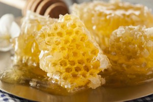 Organic Raw Golden Honey Comb