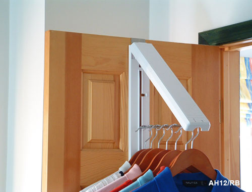 Fold-Away Wall-Mounted Clothes Drying Rack