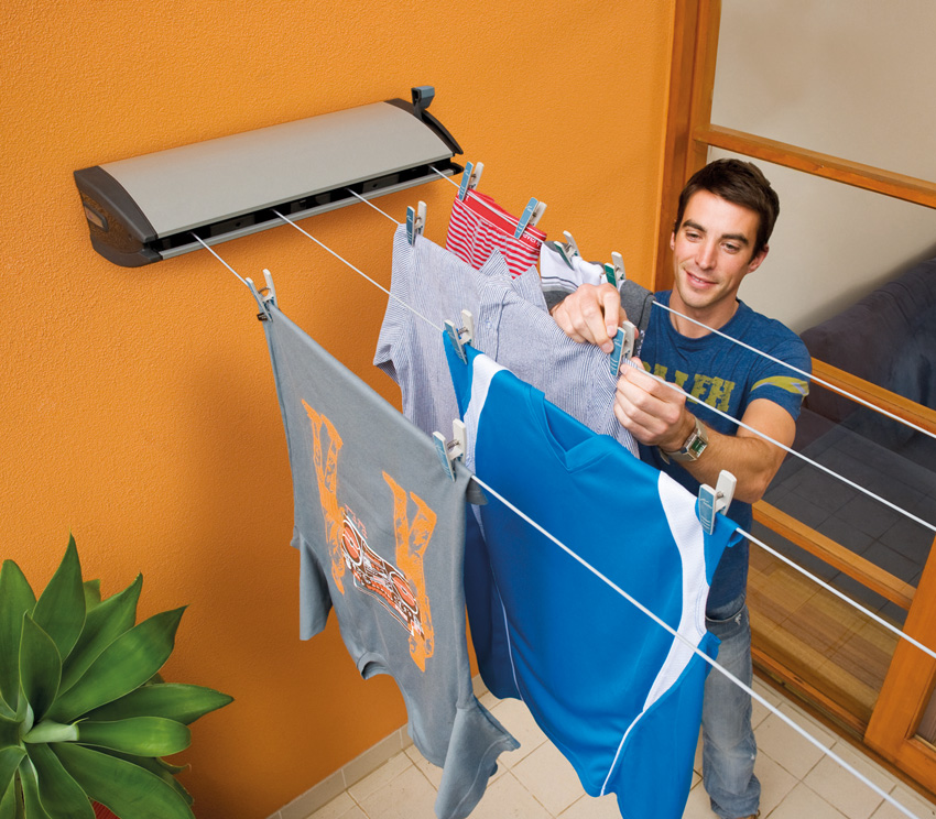 magnetic travel clothes line