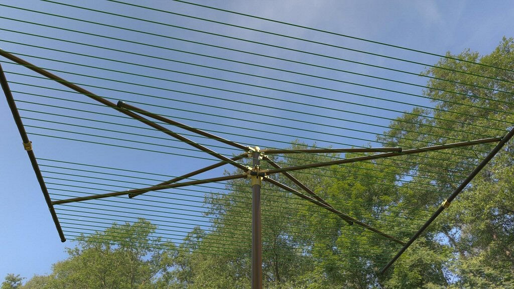 Parallel Clothesline 272 ft Capacity Urban Clotheslines